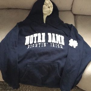 Notre dame men's sweatshirt